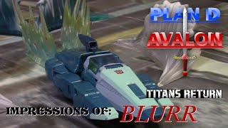 The Name Isn't Zippy - PDA Impressions of Transformers Titans Return Blurr