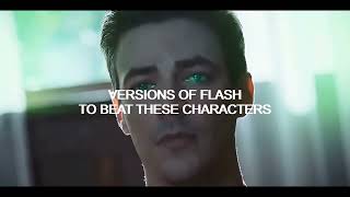 Versions of Flash to beat these characters.