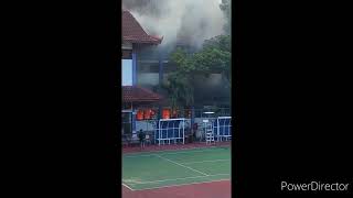 Kebakaran Gedung Kampus UNS Surakarta