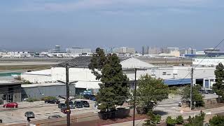 Asia Pacific Airlines takeoff from LAX