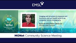 Imaging soil structure to measure soil functions and health | 2023 MONet Community Science Meeting