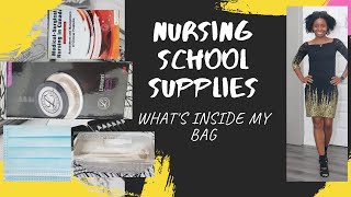 Nursing school Supplies in Canada/Nursing essentials/Nursing Haul.