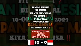 Indonesia vs Bahrain Ajang Balas Dendam