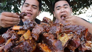 OUTDOOR COOKING | GAWIN MO TO SA SHORT RIBS | SHORT RIBS MUKBANG (HD)