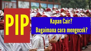 PIP UNTUK SD, SMP, SMA/SMK KAPAN CAIR DAN BAGAIMANA CARA MENGECEK?