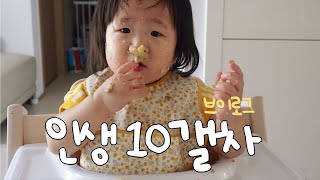 10개월 아기 육아 브이로그 | 체력 바닥 찍은 아기엄마의 1일 3외출 일상..😇 고양시 무료 놀이방 추천, 시판이유식 시작?, 걸음마 연습, 아기와 지하철 도전, 현충원 나들이🌿