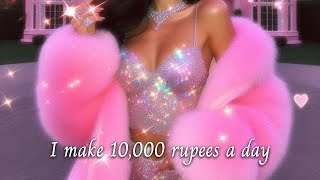 I Make 10,000 RUPEES a Day Now! 👛 ROBOTIC 1 affirmation. Meditation + Subliminal + Visual Subliminal