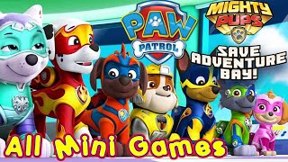 Paw Patrol: Mighty Pups Walkthrough Minigames 7 Gameplay HD - Fun Game for Kids