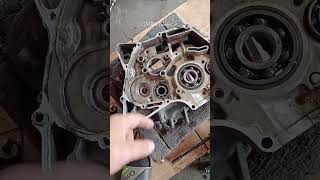 Yamaha sz150 general overhaul Ang sira lang pinalitan na input shaft bearing gastus 3,125