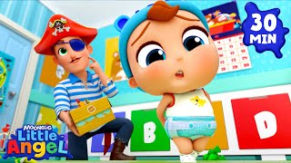 The Potty Captain! | BEST OF Baby John’s Playtime Songs & Nursery Rhymes | Little Angel