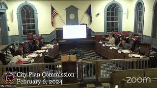 February 6, 2024, City Plan Commission Meeting