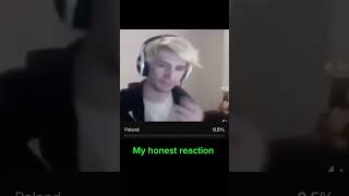 My honest reaction