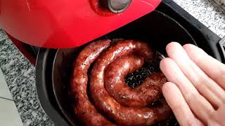 Como fazer linguiça na airfryer | Cozinhando com Marisa Percy