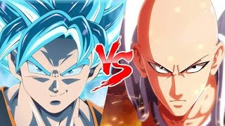 Goku Vs Saitama Full Fight And One Death  #goku #saitama #viralvideo #anime #dragonball