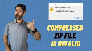 The Compressed Zipped Folder is Invalid - 6 EASY, Step-by-Step Solutions for Windows 11, 10, 8, 7!