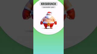 Kriskrunch - Sumo Wrestler + Santa 10 star Supreme Animash #10star #animash #shorts