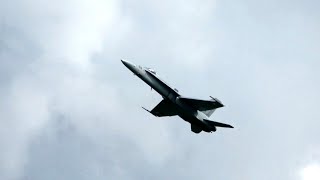 Plane Spotting - Airpower24 - McDonnell Douglas (Boeing) F/A-18 HORNET (Switzerland)