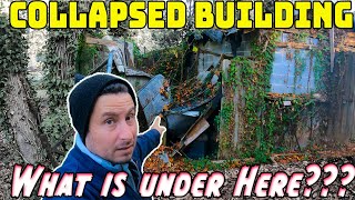 What is in this Collapsed Abandoned Building???  (Can you identify this stuff???)