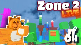 🔴ROBLOX LIVE🔴JToH - Zone 2 (Part 4)