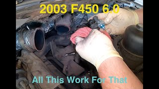 2003 Ford F450 6.0 Powerstoke Icp Failure P2287