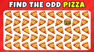 Find the ODD One Out - Junk Food Edition 🍔🍕🍩 Fast Food Emoji Quiz