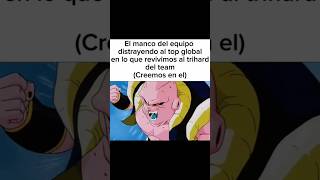 Goku sobrevivió por su Exp en combate #dragonball #humor #tendencia #anime