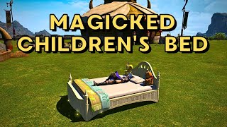 Magicked Children's Bed - Mount Showcase | FFXIV Patch 6.4