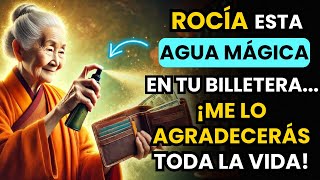 Rocía ESTA AGUA en tu Billetera y Tus Problemas FINANCIEROS Acabarán |  Ley de Atracción