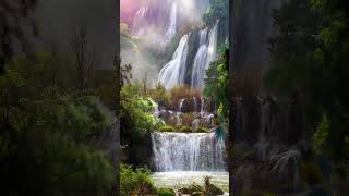 Stunning Waterfall #shorts #waterfall #nature #naturesounds