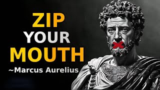 Always Be Silent In 9 Situations| Marcus Aurelius Stoicism | Stoic Mindset