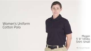 Women's Uniform Cotton Polo