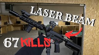 Soldier plays Airsoft and destroys / Mr Airsoft / Airsoft CQB gameplay / Custom M4