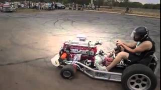 Kart with 6 cylinders motor !