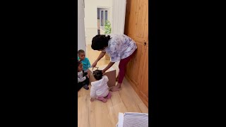 My Ada’s unboxing her suprise #shorts #mums #momlife