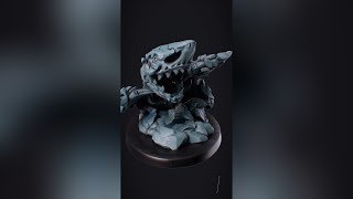 Stone Shark - 3d Printed D&D Miniature