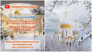 В Эфире! Божественная Литургия! 08:00 | 09.02.2022г.