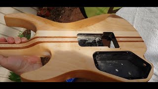 Yamaha RGX-1203s Part 2: Stripping and restoring the guitar