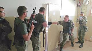 Akadémia ozbrojených síl - CQB trening