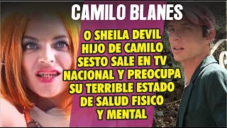 Camilo Blanes hijo de Camilo Sesto preocupa por su deplorable estado de salud, físico y mental