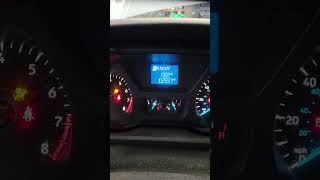 2017 Ford Transit 150 Oil Life Reset