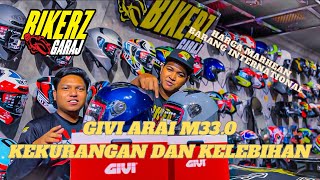 KELEBIHAN DAN KEKURANG GIVI ARAI M33.0