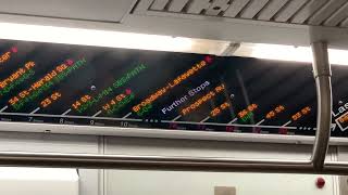 Flexible Information Notice and Display on a Rerouted R train