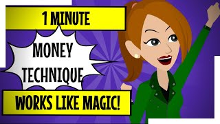 1 MINUTE MONEY TECHNIQUE - The Fastest Way To Manifest Money | ABRAHAM HICKS