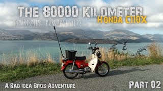 The 80,000km Honda C110X Super Cub | Bike Build | High Mile Hero | New Zealand