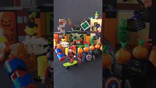 Happy Halloween Lego Stop Motion #shorts