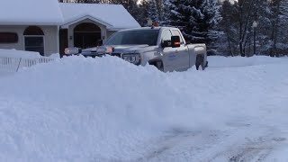 Plowing a Foot of Snow (reloaded)