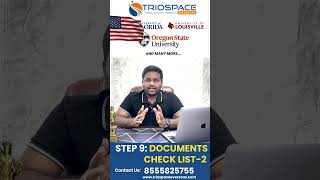 US Student Visa Document Checklist: Part 2 (English & Academics) |  #triospaceoverseas