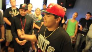 (14 year old rapper ) Young Nez vs Ed Dogg - NEXTRapBattles - AHAT - Utah - Tryout Event