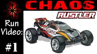 Traxxas Rustler- Run Video #1 Bashing [Chaos]