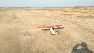 Arising Sun III 46 size PnP Trainer Maiden Test flight